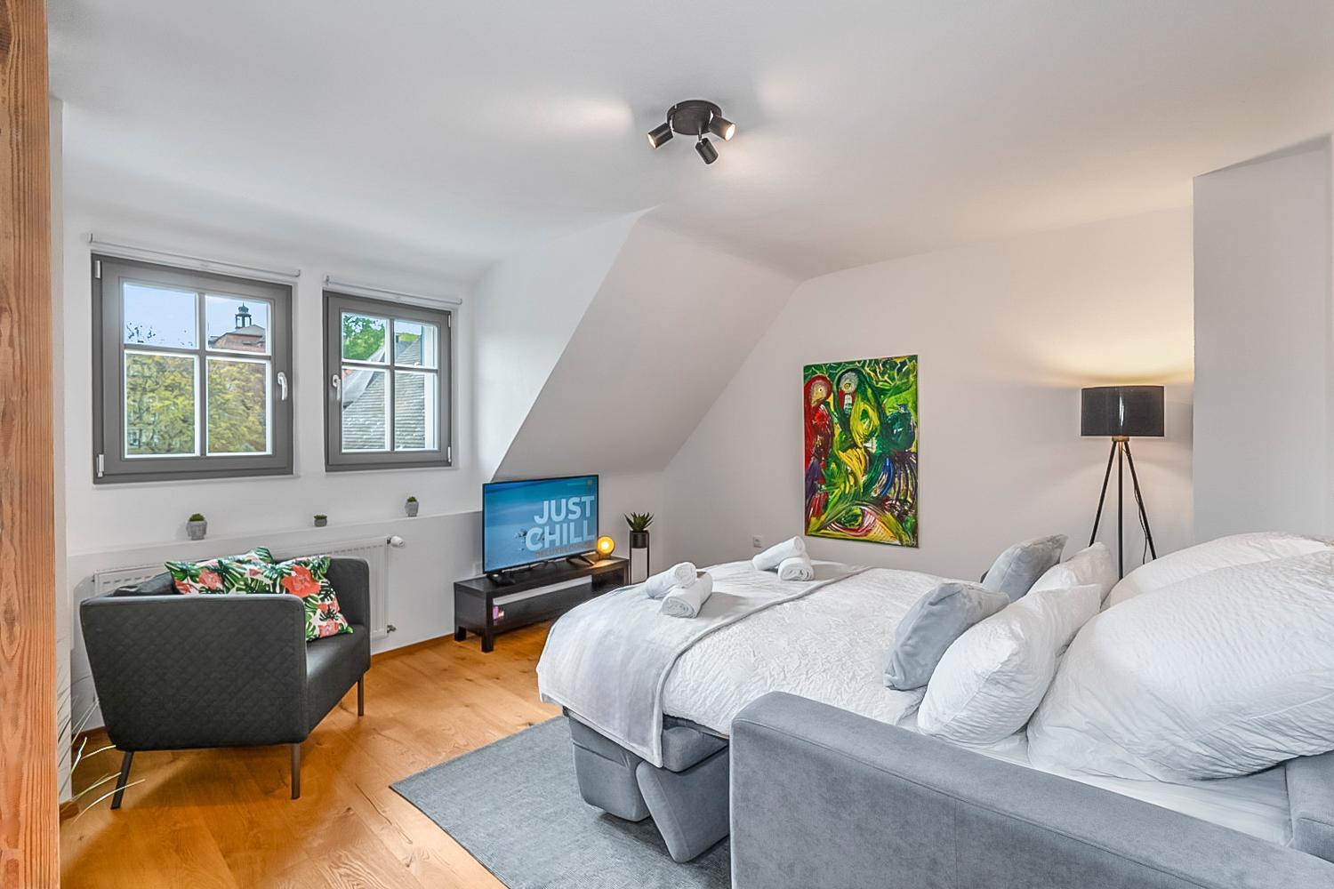 באד וינדסהיים Namaste Homes - Ferienwohnung Mit Dachterrasse מראה חיצוני תמונה